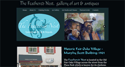 Desktop Screenshot of fairoaksfeatherednest.com